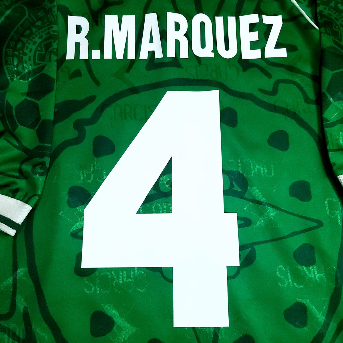 Marquez Mexico Garcis 1999 Confederations Cup Final Soccer Jersey BNWT L - ForeverSoccerJerseys