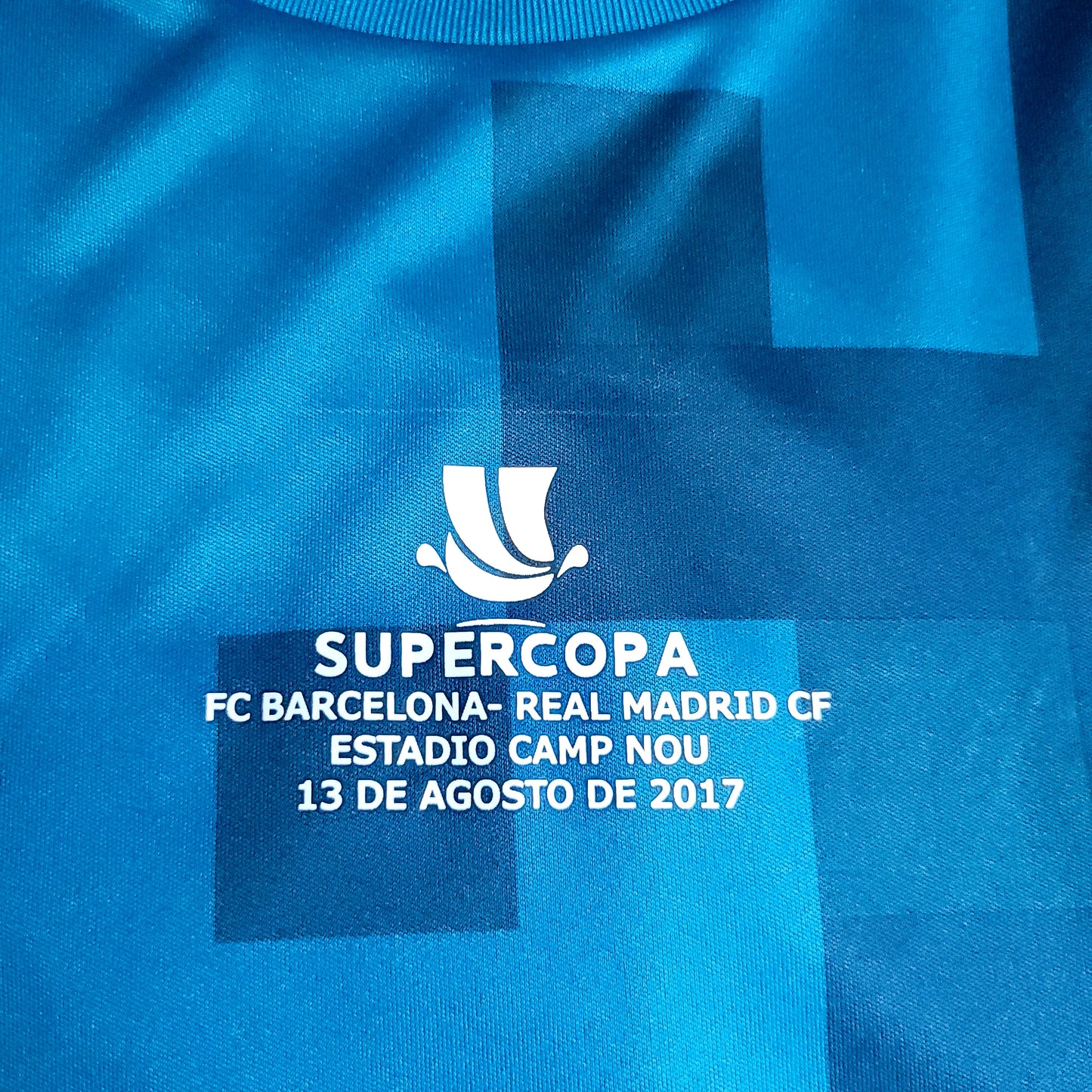 Cristiano Ronaldo Real Madrid 2017 2018 SUPERCUP Third Soccer Jersey L SKU# BR3539