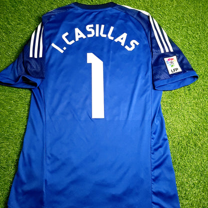 Casillas Real Madrid 2014 2015 GK Soccer Jersey L SKU# S05454