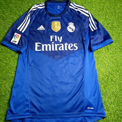 Casillas Real Madrid 2014 2015 GK Soccer Jersey L SKU# S05454