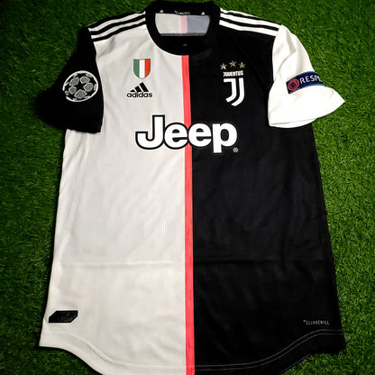 Cristiano Ronaldo Juventus 2019 2020 UEFA PLAYER ISSUE Soccer Jersey M SKU# DW5456