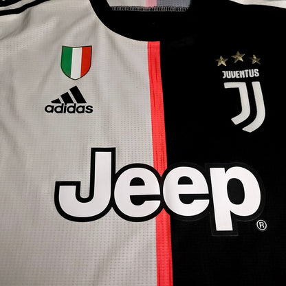 Cristiano Ronaldo Juventus 2019 2020 UEFA PLAYER ISSUE Soccer Jersey M SKU# DW5456
