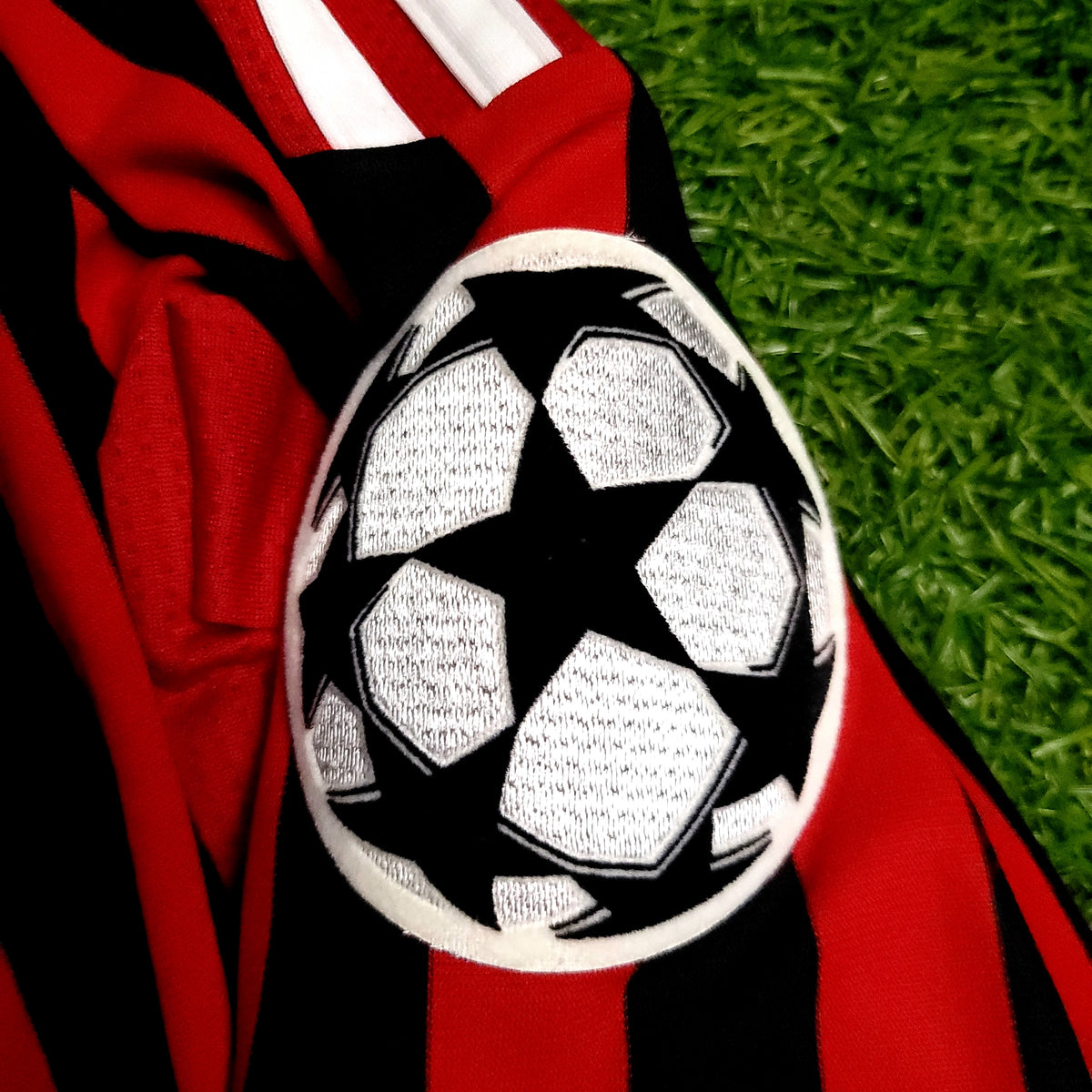 Ibrahimovic AC Milan 2011 2012 Long Sleeve UEFA Soccer Jersey M SKU# V13416
