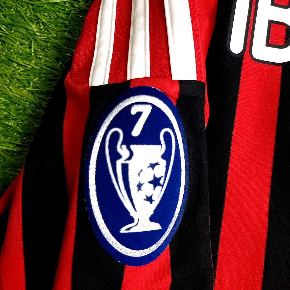 Ibrahimovic AC Milan 2011 2012 Long Sleeve UEFA Soccer Jersey M SKU# V13416