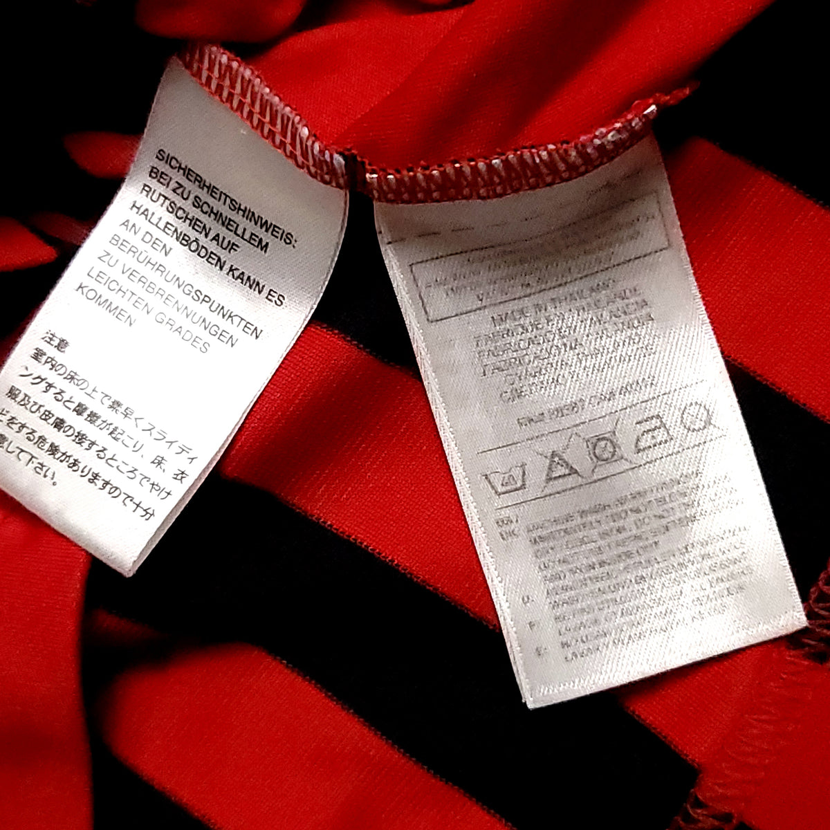 Ibrahimovic AC Milan 2011 2012 Long Sleeve UEFA Soccer Jersey M SKU# V13416