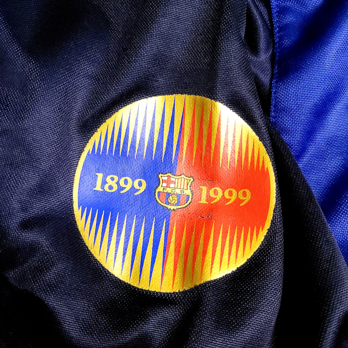 Guardiola Barcelona Centenary 1999 2000 Soccer Jersey L