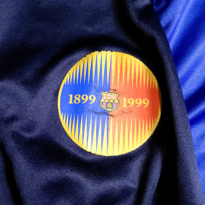 Guardiola Barcelona Centenary 1999 2000 Soccer Jersey XL - ForeverSoccerJerseys