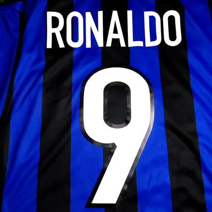 Ronaldo Inter Milan 1998 1999 UEFA Soccer Jersey XL - ForeverSoccerJerseys