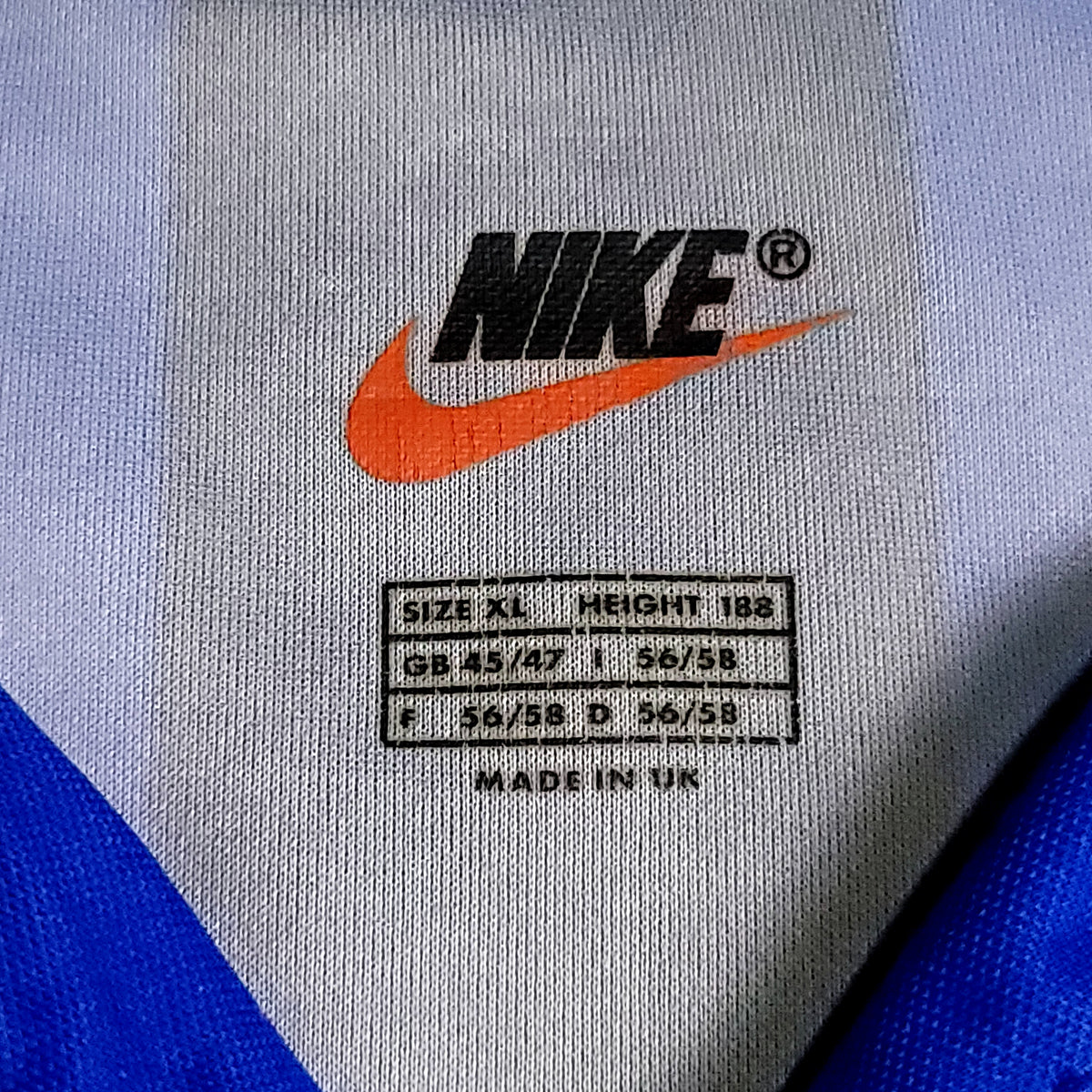 Ronaldo Inter Milan 1998 1999 UEFA Soccer Jersey XL - ForeverSoccerJerseys