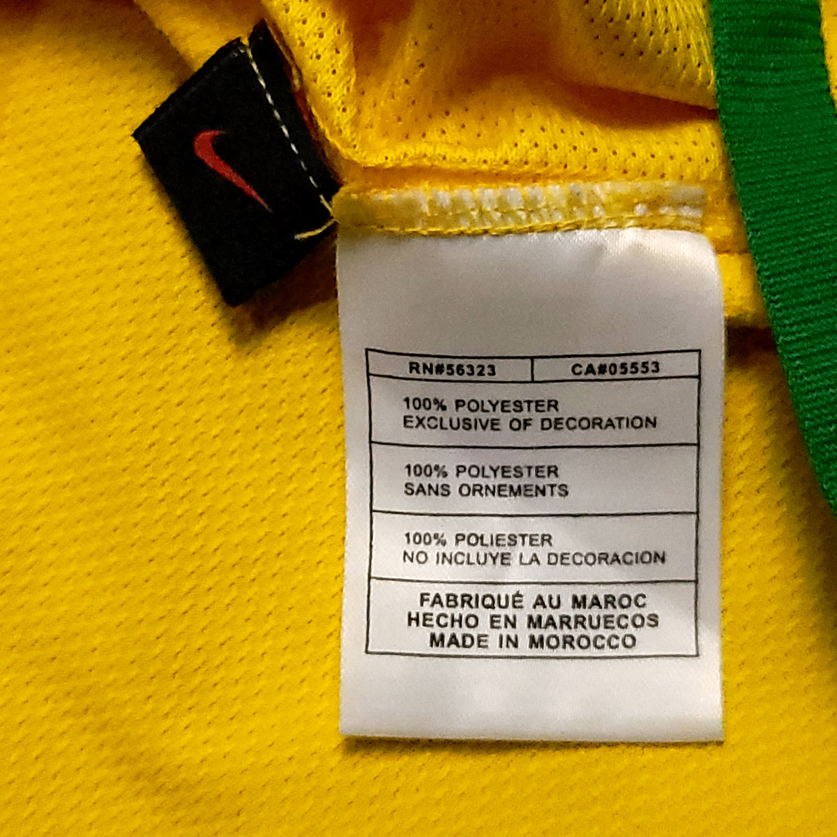 Ronaldo Brazil 2006 World Cup Home Jersey L SKU# 103889 - ForeverSoccerJerseys
