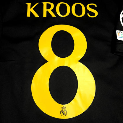 Kroos Real Madrid 2023 2024 UEFA Third Soccer Jersey M SKU# IN9846