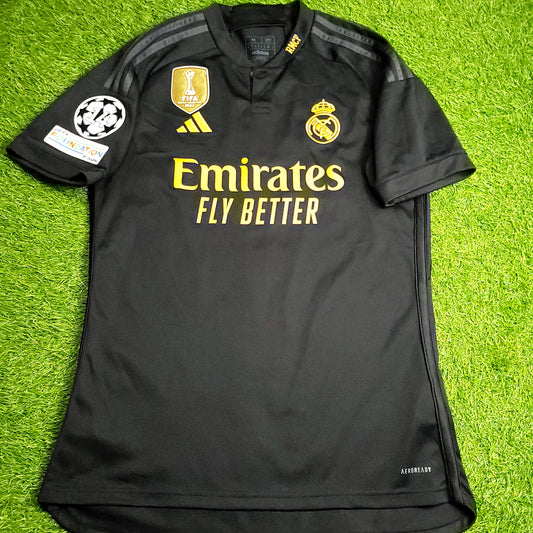 Kroos Real Madrid 2023 2024 UEFA Third Soccer Jersey M SKU# IN9846