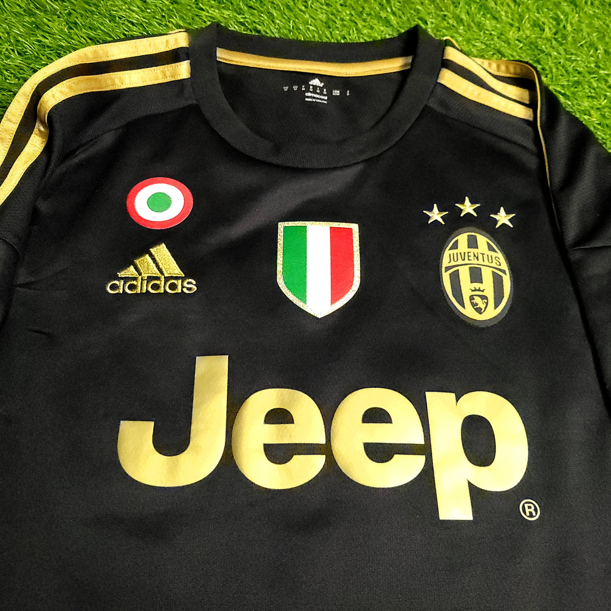 Pogba Juventus 2015 2016 Third Soccer Jersey M SKU# S12849