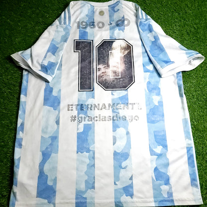 Maradona Tribute Argentina 2020 2021 2022 Soccer Jersey XL SKU# FS6565