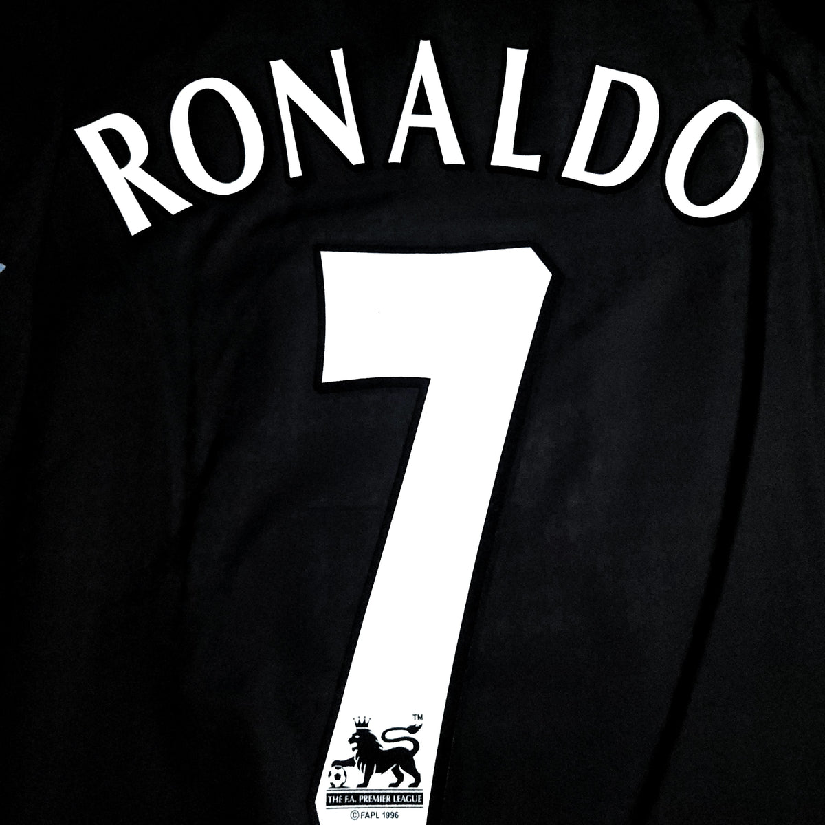 Cristiano Ronaldo Manchester United 2004 2005 Away STAND UP SPEAK UP Soccer Jersey L SKU# 112677