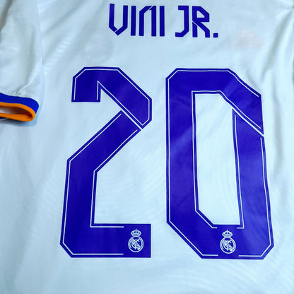 Vinicius Jr Real Madrid 2021 2022 UEFA FINAL Soccer Jersey XL SKU# GQ1359