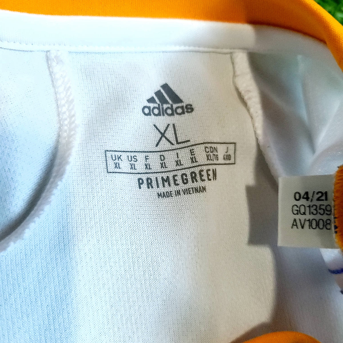 Vinicius Jr Real Madrid 2021 2022 UEFA FINAL Soccer Jersey XL SKU# GQ1359
