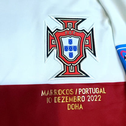 Cristiano Ronaldo Portugal 2022 WORLD CUP Away Soccer Jersey BNWT XL SKU# DN0691-133
