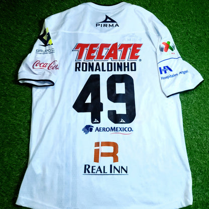 Ronaldinho Queretaro Pirma PLAYER ISSUE 2014 2015 Away Soccer Jersey XL