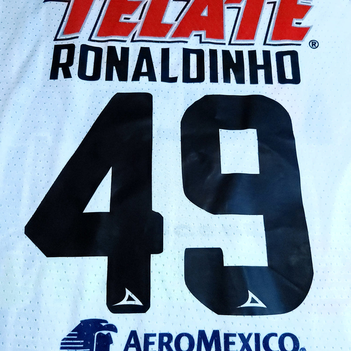 Ronaldinho Queretaro Pirma PLAYER ISSUE 2014 2015 Away Soccer Jersey XL