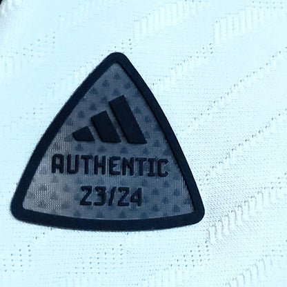 Real Madrid 2023 2024 UEFA PLAYER ISSUE Celebratory Soccer Jersey XL SKU# IA5139