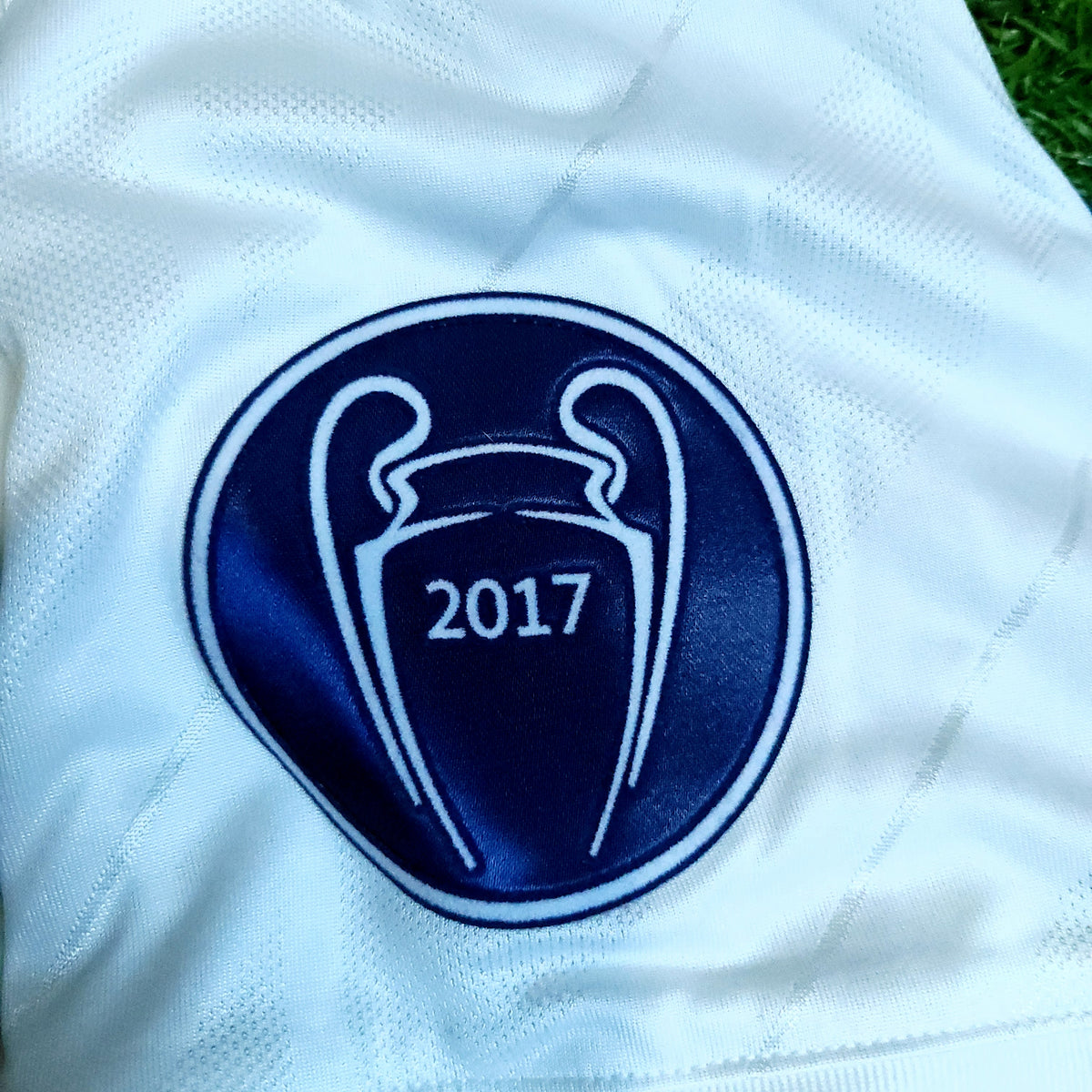 Cristiano Ronaldo Real Madrid 2017 2018 LAST GAME UEFA FINAL Soccer Jersey L SKU# AZ8059