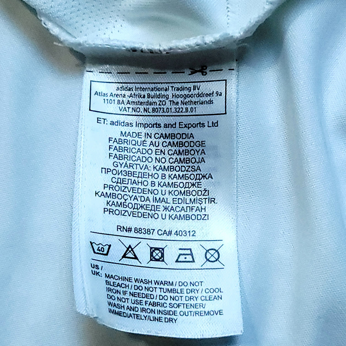 Cristiano Ronaldo Real Madrid 2017 2018 LAST GAME UEFA FINAL Soccer Jersey L SKU# AZ8059
