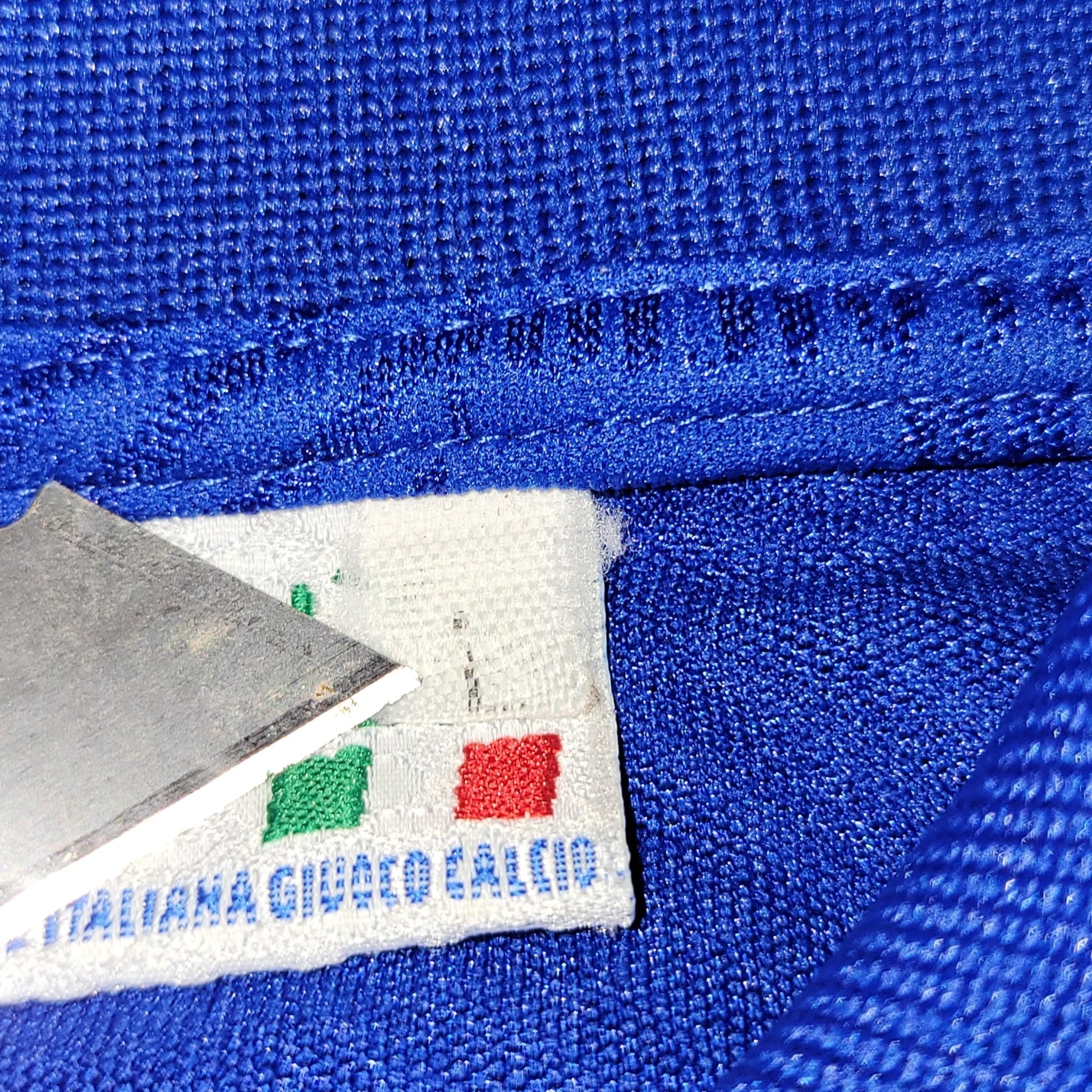 Baggio Italy Diadora 1994 WORLD CUP Home Soccer Jersey Shirt L Nike