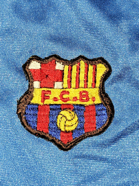 Barcelona Meyba 1985 - 1990 MARADONA ERA Away Soccer Jersey Shirt XL Meyba