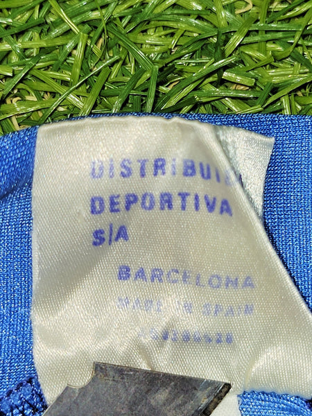 Barcelona Meyba 1985 - 1990 MARADONA ERA Away Soccer Jersey Shirt XL Meyba