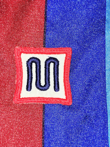 Barcelona Meyba 1985 - 1990 MARADONA ERA Away Soccer Jersey Shirt XL Meyba