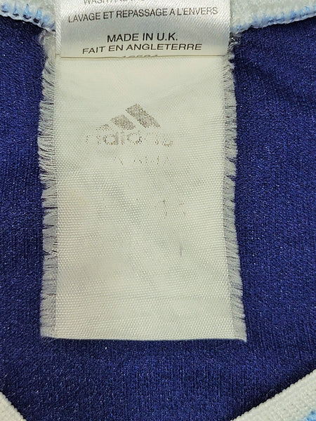 Batistuta Argentina 1998 WORLD CUP Away Soccer Jersey Shirt L Adidas