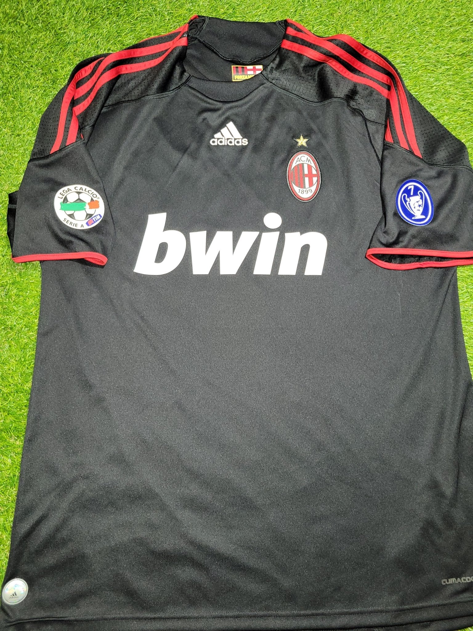 Beckham AC Milan 2009 2010 Third Soccer Jersey Shirt XL SKU