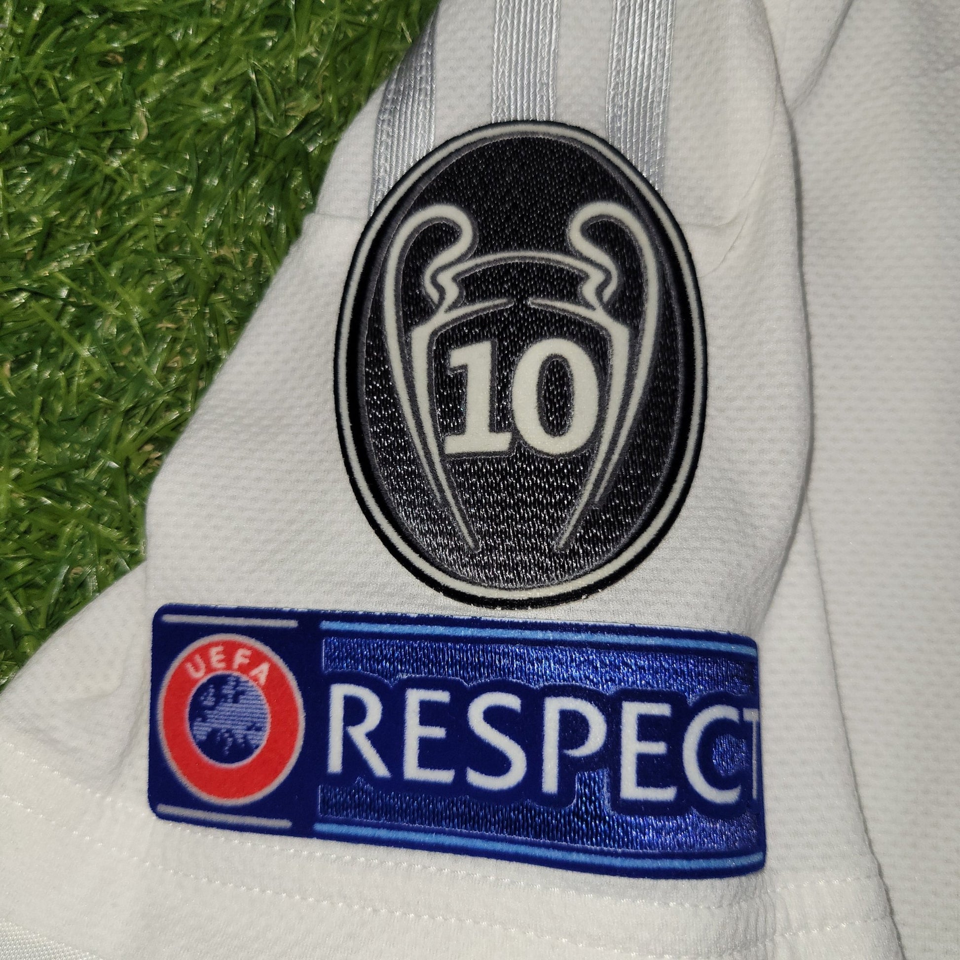 Benzema Real Madrid 2015 2016 UEFA ADIZERO PLAYER ISSUE Soccer Jersey Shirt L SKU S12654 Adidas