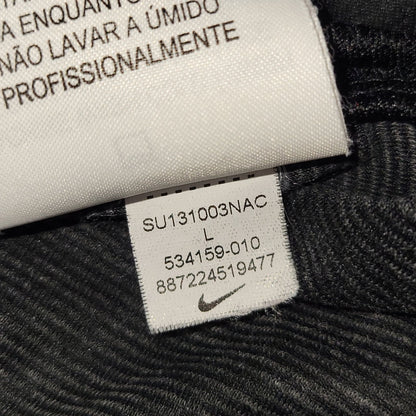Brazil LIMITED EDITION BLACKOUT PLAYER ISSUE 2013 2014 Soccer Jersey Shirt L SKU# 534159 - 010 Nike