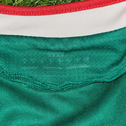 Chicharito Mexico 2010 WORLD CUP Home Long Sleeve Soccer Jersey Shirt M SKU P41409 Adidas