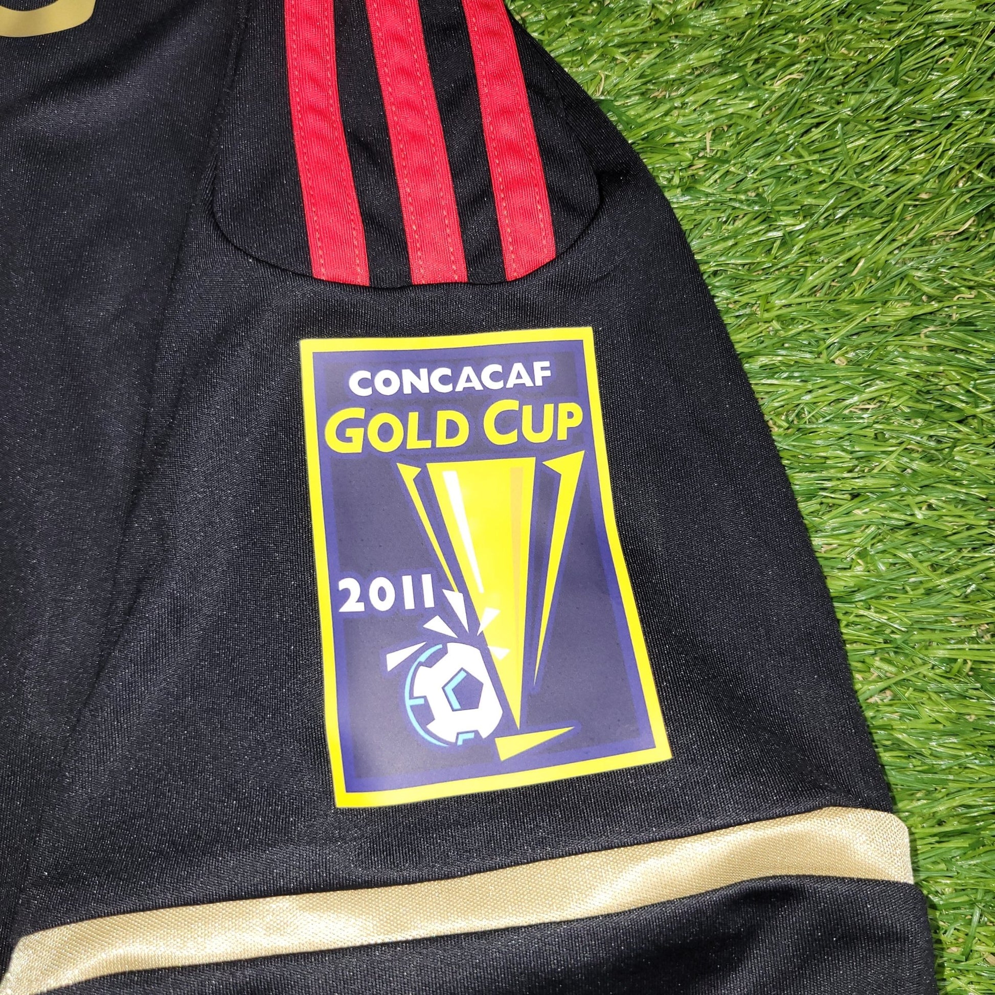Chicharito Mexico 2011 GOLD CUP FINAL Soccer Away Jersey Shirt L SKU V31526 Adidas