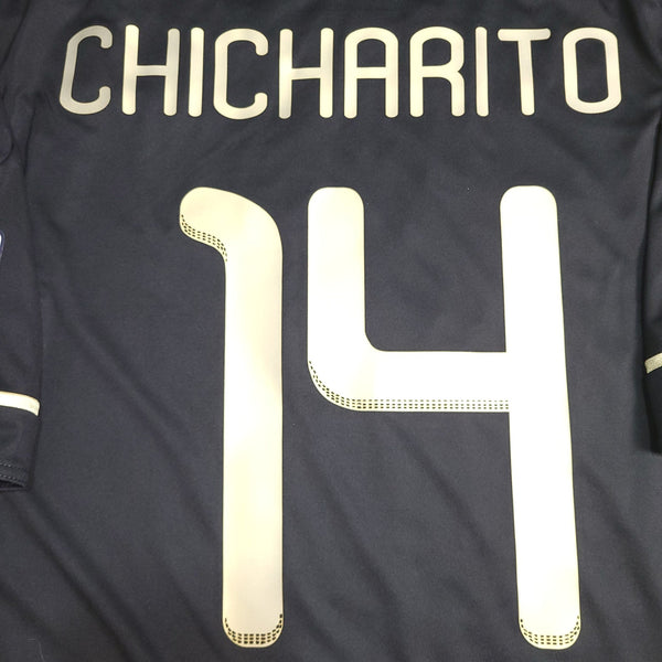 Chicharito Mexico 2011 GOLD CUP FINAL Soccer Away Jersey Shirt L SKU# V31526 Adidas