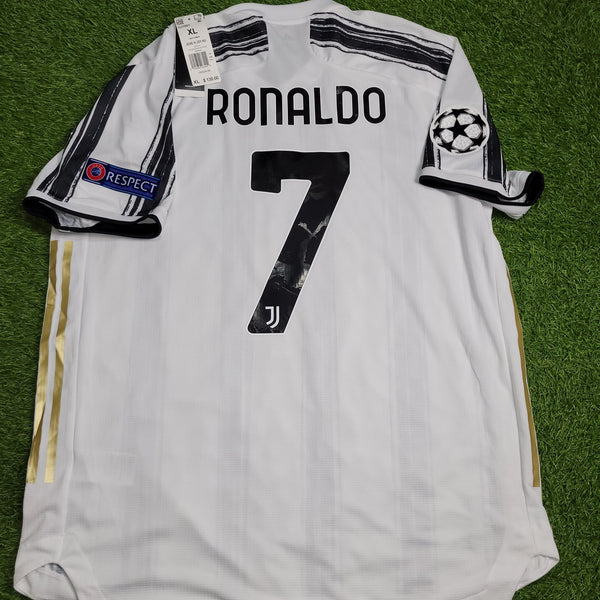 Cristiano Ronaldo Juventus 2020 2021 UEFA PLAYER ISSUE Soccer Jersey Shirt BNWT XL SKU# EI9894 Adidas
