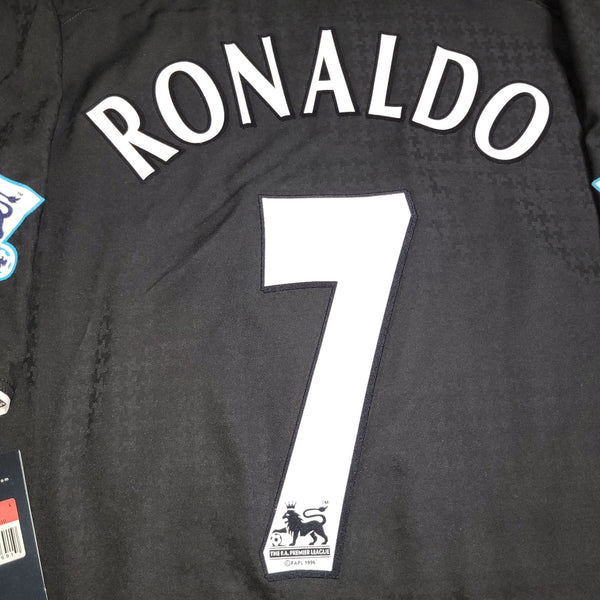 Cristiano Ronaldo Manchester United 2004 2005 Away STAND UP SPEAK UP Soccer Jersey BNWT L SKU# 112677 Nike
