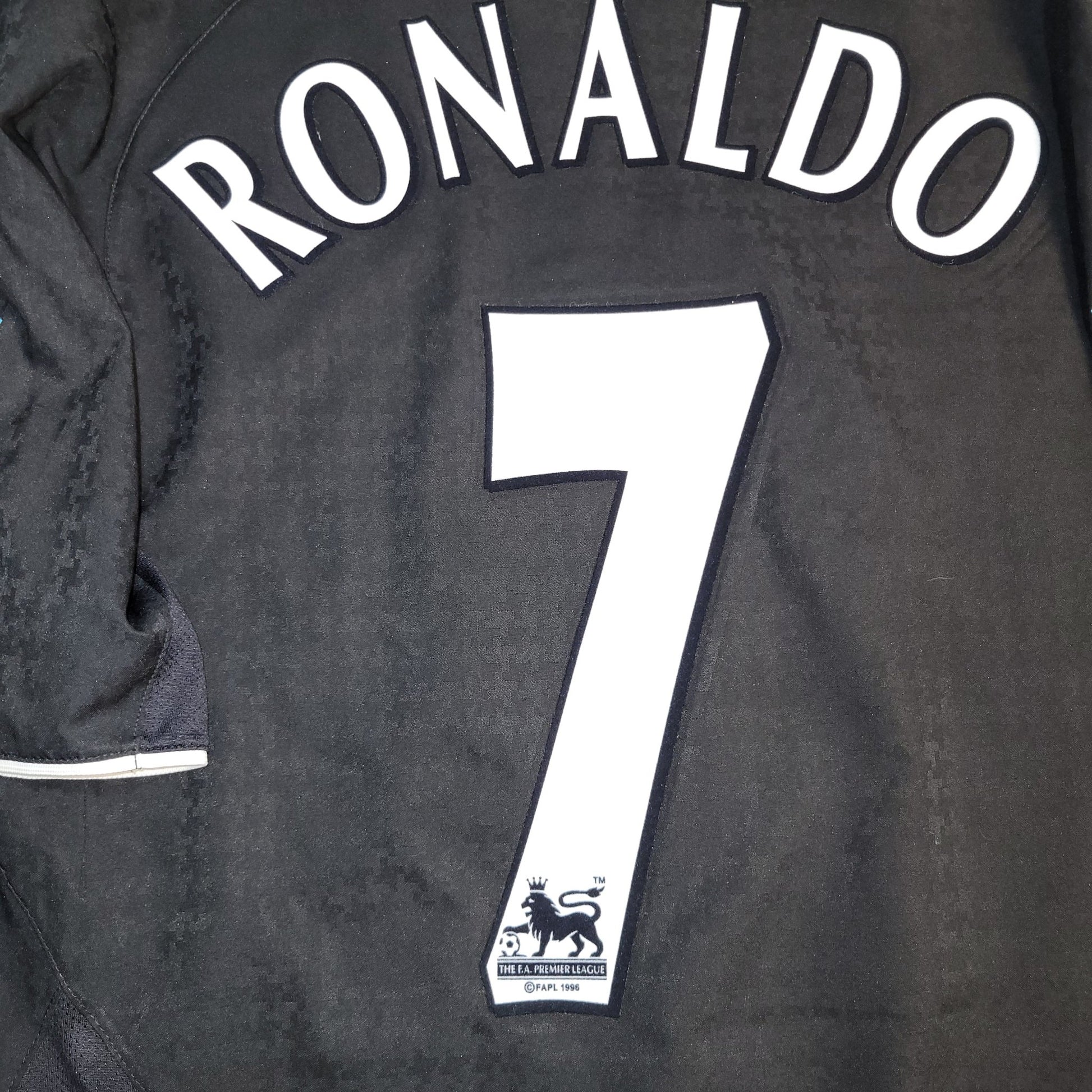 Cristiano Ronaldo Manchester United 2004 2005 Away STAND UP SPEAK UP Soccer Jersey Shirt M Nike