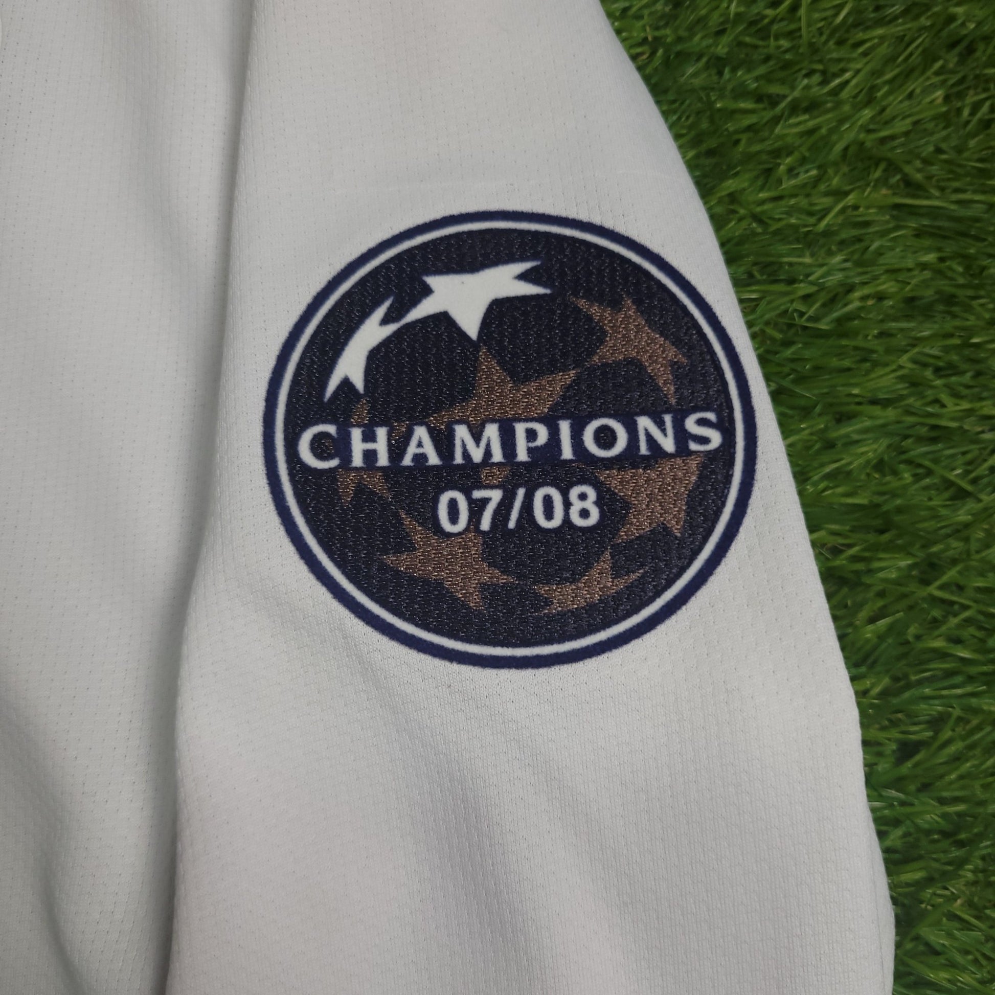 Cristiano Ronaldo Manchester United UEFA FINAL 2008 2009 Away Long Sleeve Soccer Jersey Shirt M SKU 287613 - 105 Nike