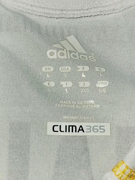 Cristiano Ronaldo Real Madrid 2009 2010 DEBUT Home Soccer Jersey Shirt L SKU# E84352 Adidas