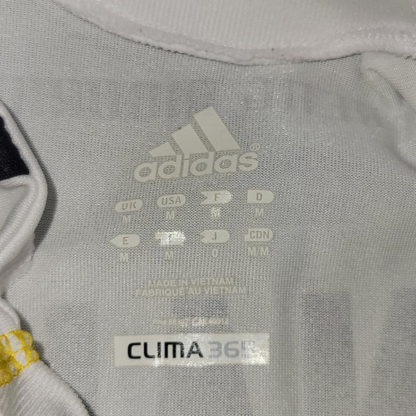 Cristiano Ronaldo Real Madrid 2009 2010 DEBUT Home Soccer Jersey Shirt M SKU# E84352 Adidas