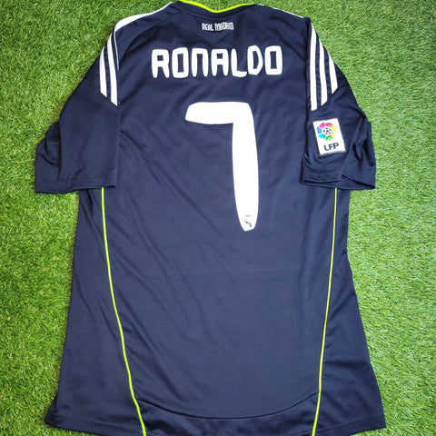 Cristiano Ronaldo Real Madrid 2010 2011 Away Soccer Jersey Shirt M SKU# P95985 Adidas