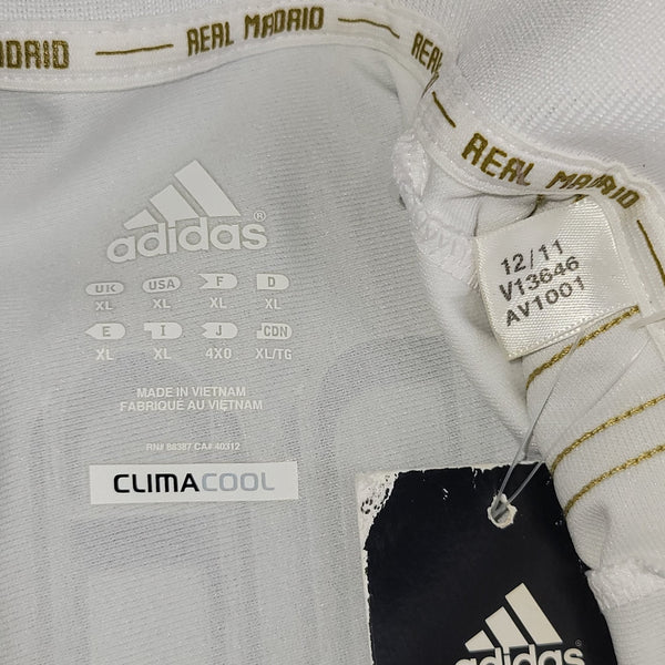 Cristiano Ronaldo Real Madrid 2011 2012 Jersey Shirt XL BNWT SKU# V13646 Adidas