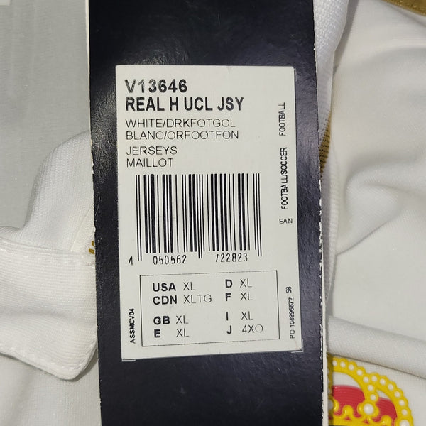 Cristiano Ronaldo Real Madrid 2011 2012 Jersey Shirt XL BNWT SKU# V13646 Adidas