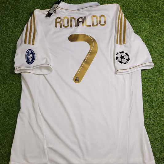 Cristiano Ronaldo Real Madrid 2011 2012 Jersey Shirt XL BNWT SKU# V13646 Adidas