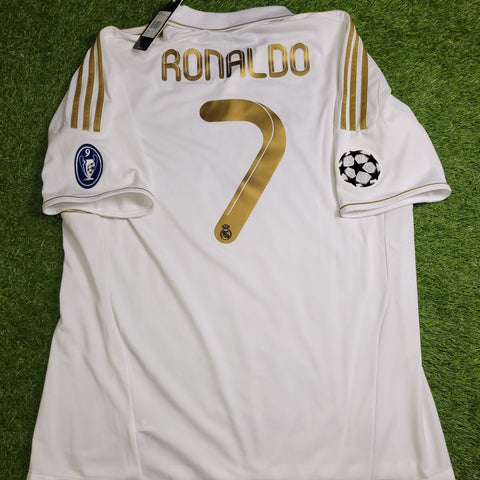 Cristiano Ronaldo Real Madrid 2011 2012 Jersey Shirt XL BNWT SKU# V13646 Adidas