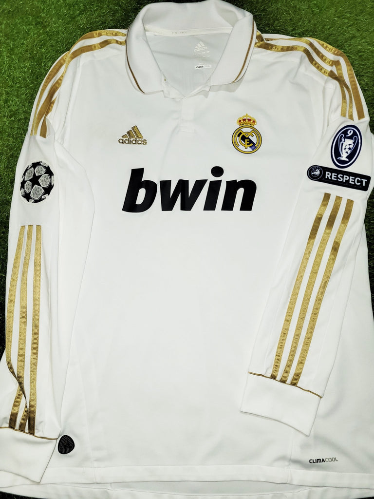 Cristiano Ronaldo Real Madrid 2011 2012 UEFA Long Sleeve Soccer Jersey foreversoccerjerseys
